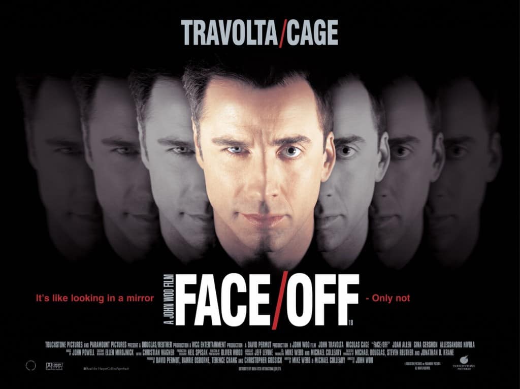 Plakat for John Woos Face/Off